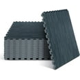 thumbnail image 1 of Yes4All 12 pcs Interlocking Exercise Foam Mats, Cover 48 SQFT, 7/16 inch, Countryside Flagstone Color, 1 of 7