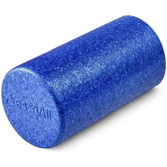Yes4All 12inch Exercise Foam Roller EPP Blue