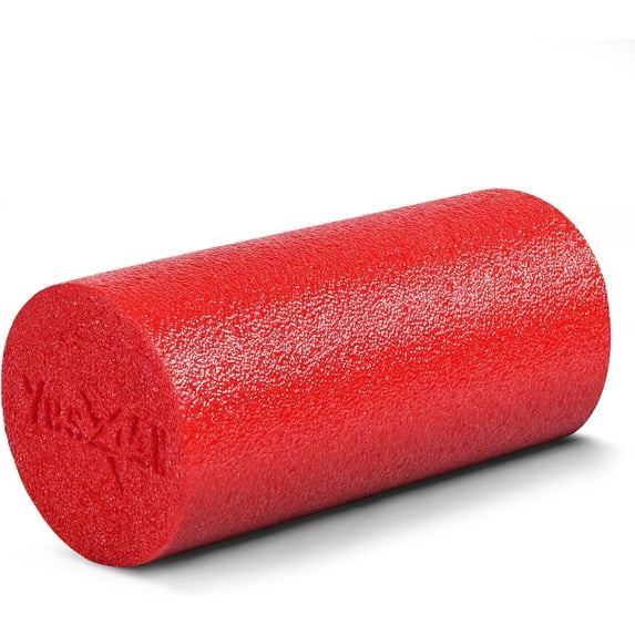 Yes4All 12inch Exercise Foam Roller PE Red