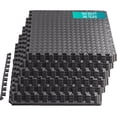 thumbnail image 1 of Yes4All 36 pcs Puzzle Exercise Mat for Home Gym, EVA Interlocking Foam Floor Tiles with Border for Workout Equipment Cover 144 SQFT, 1 of 6