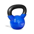 thumbnail image 1 of Yes4All 15lb Vinyl Coated Cast Iron Kettlebells for Full Body Workouts, Strength Training, Push-Ups, Grip Exercises, and Fitness, 1 of 6