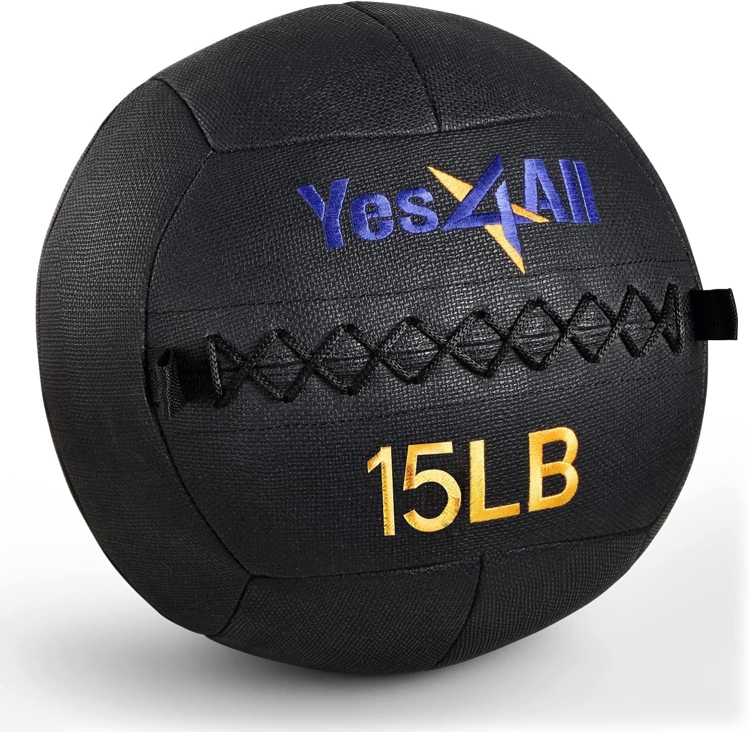 Yes4All 15lbs Soft Medicine Wall Ball With Target Sticker