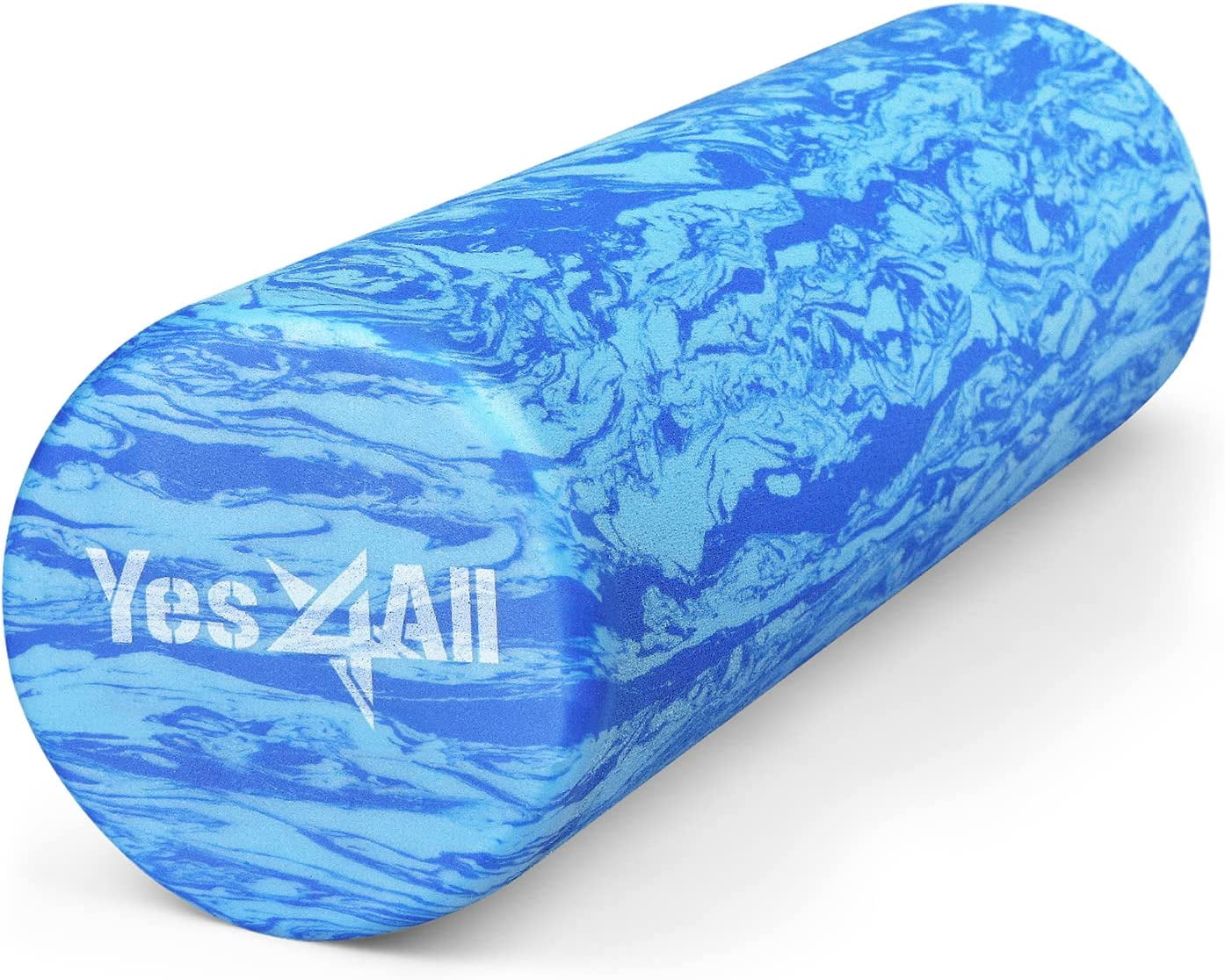 Yes4All 18inch Exercise Foam Roller EVA Ocean Marbled