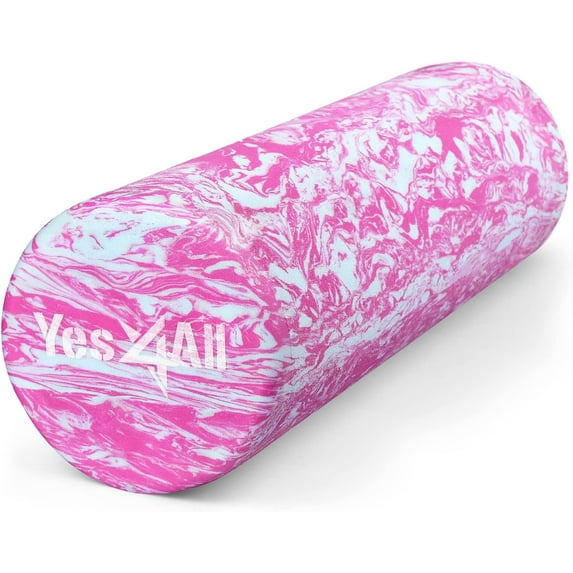 Yes4All 18inch Exercise Foam Roller EVA Unicorn Marbled