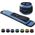 thumbnail image 1 of Yes4All Wrist & Ankle Weights Pair 1lb -10lbs for Women, Men Adjustable Strap - Walking, Jogging, Pilates, Gym Fitness Workout (2 lbs x2, Blue), 1 of 7