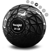 Yes4All 20lbs Slam Ball Dynamic Black
