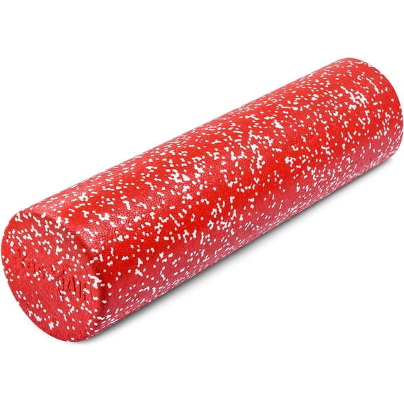 Yes4All 24inch Exercise Foam Roller EPP Red Snow