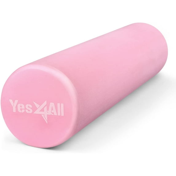 Yes4All 24inch Exercise Foam Roller EVA Pink