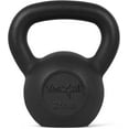 thumbnail image 1 of Yes4All Single Cast Iron Kettlebell, Black, 25 lbs, 1 of 6