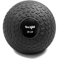 thumbnail image 1 of Yes4All Slam Ball, PVC Sand Filled Medicine Ball, 10-40lbs Weight Ball - Tread Black 25LBS, 1 of 7