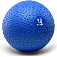 thumbnail image 1 of Yes4All Slam Ball, PVC Sand Filled Medicine Ball, 10-40lbs Weight Ball - Triangle Blue 25LBS, 1 of 6