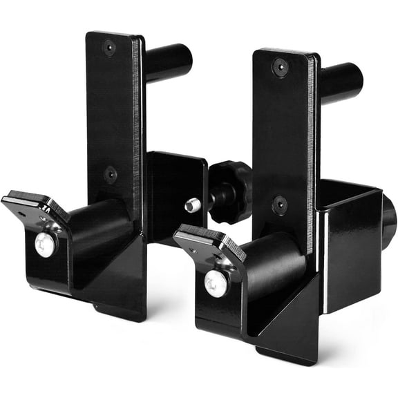 Yes4All 2x2 Roller J-Hook Barbell Power Rack Pair