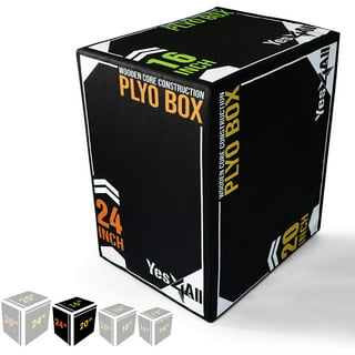 GoSports Fitness Launch Box, 3-in-1 Plyo Jump Box