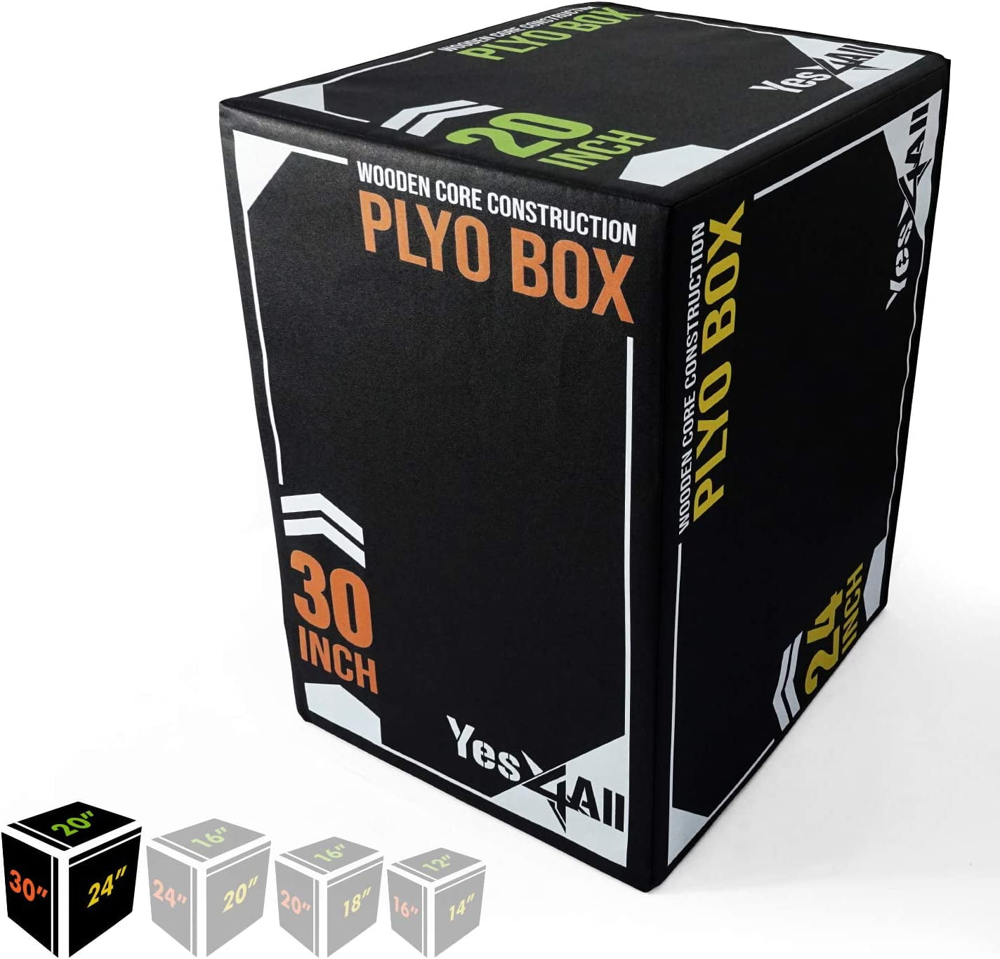 Soft Plyobox - Protect Your Shins. 30x24x20 Soft Plyometric Jump Box