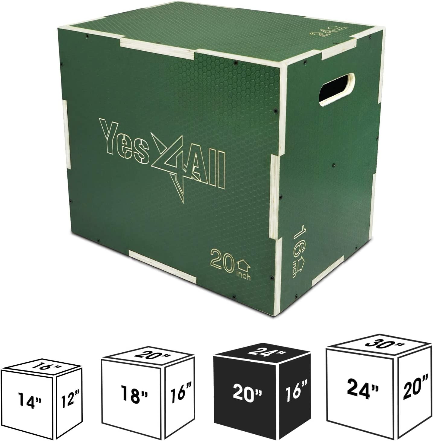 海斗 3ボックス 3-in-1 Wooden Plyo Box