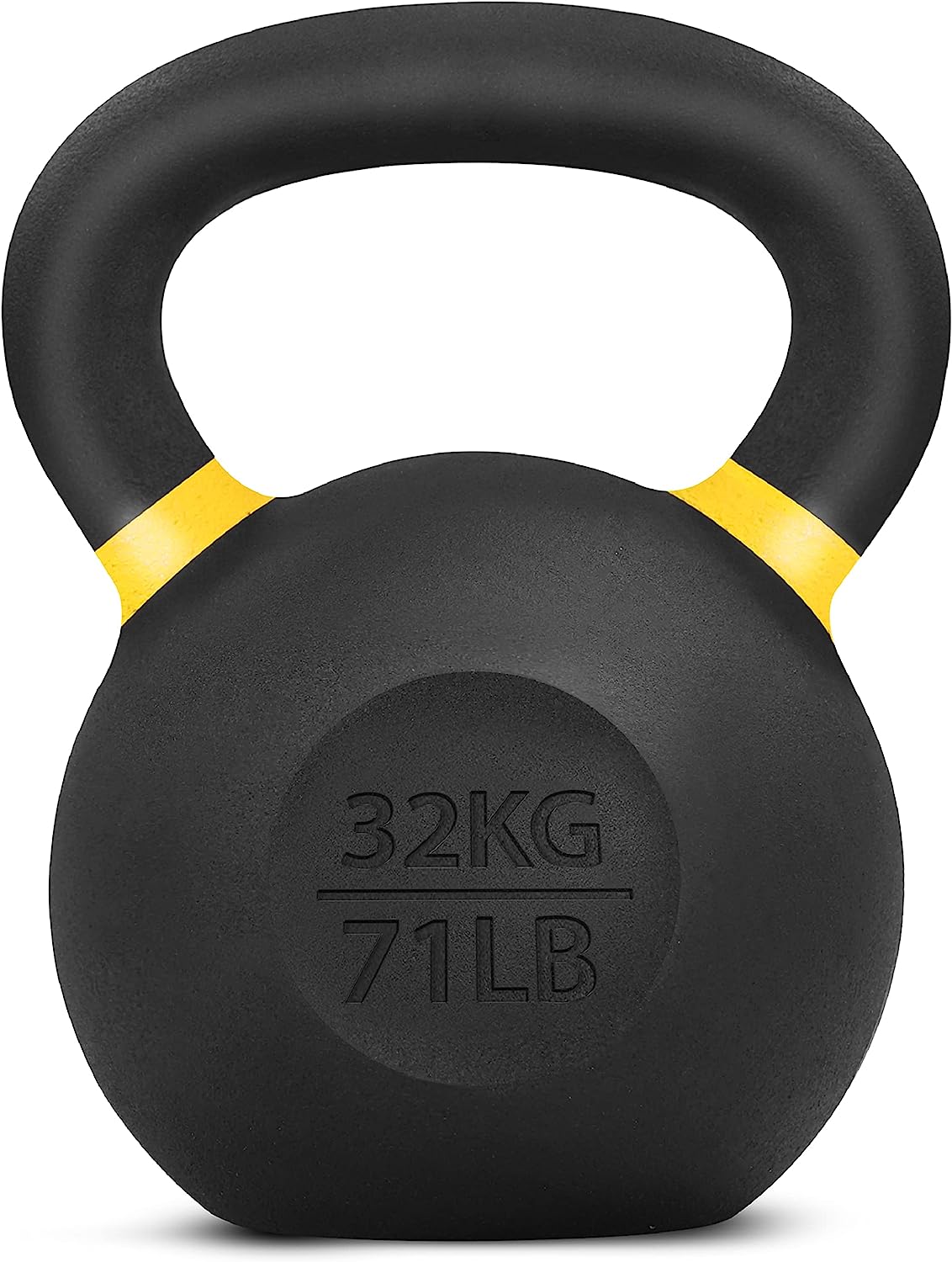 Yes4All 32kg / 71lb Powder Coated Kettlebell, Single - image 1 of 9