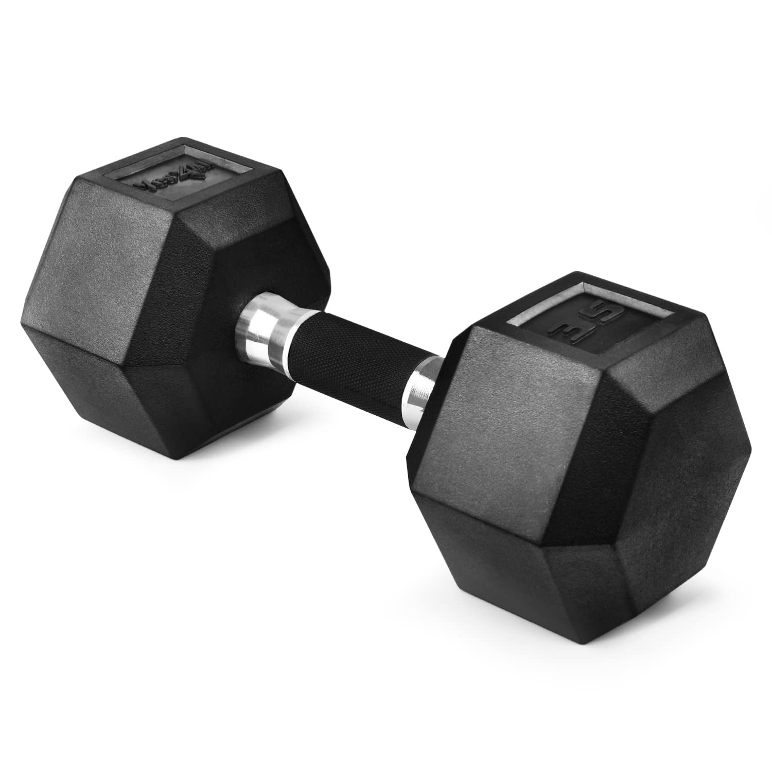 Yes4All Hex Dumbbell Rubber Grip - Premium heavy weight Dumbbell