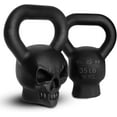 thumbnail image 1 of Yes4All 35lb Halloween Edition Skull Kettlebell, Black, Single, 1 of 8