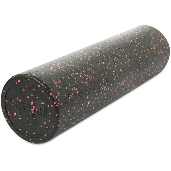 Yes4All 36inch Exercise Foam Roller EPP Red Speckled