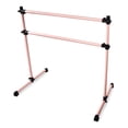 thumbnail image 1 of Yes4All 6 Foot Portable Aluminum Freestanding Ballet Barre, Rose Gold, 1 of 5