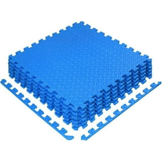 Fleming Supply Interlocking Foam Mat Floor Tiles – 24 X 24, Blue : Target