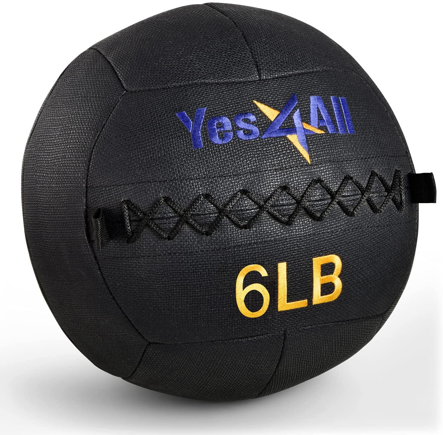 Yes4All 6lbs Soft Medicine Wall Ball With Target Sticker
