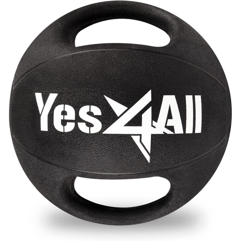 Free Shipping! Yes4All 8lb Med Exercise Ball 2 grip (with handle
