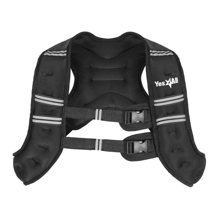 Yes4All 8lbs Weighted Vest/ Strength Training Weight Vests