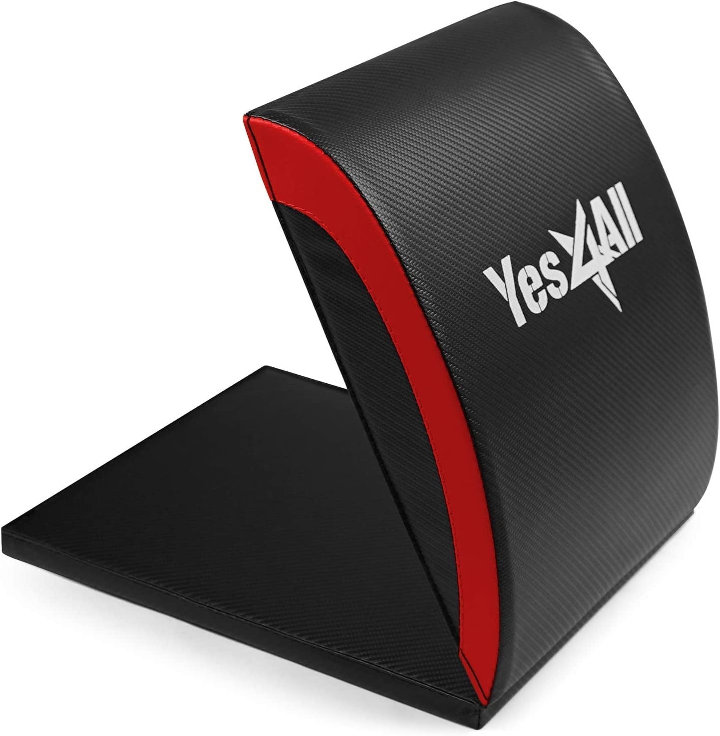 Yes4All Ab Exercise Mat with Tailbone Protecting Pad for Abs Workouts Red Walmart Business Supplies