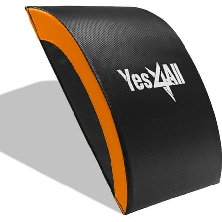 Yes4All Abdominal Mat, Abdominal Wedge, Ab Exercise Mat (Orange)