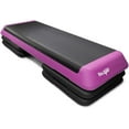 Yes4All Adjustable Aerobic Step Platform, 40 in x 16 in with 4 Risers ...