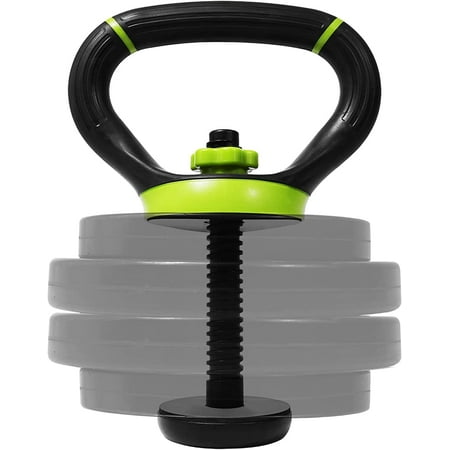 Yes4All Adjustable Kettlebell Handle, Neo Green Color