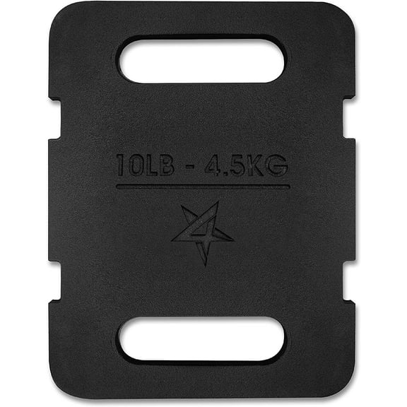 Yes4All Adjustable Ruck Weight 10LBS for Rucking, Swings, Squat, Strength Training, Fitness Workout and Home Exercises