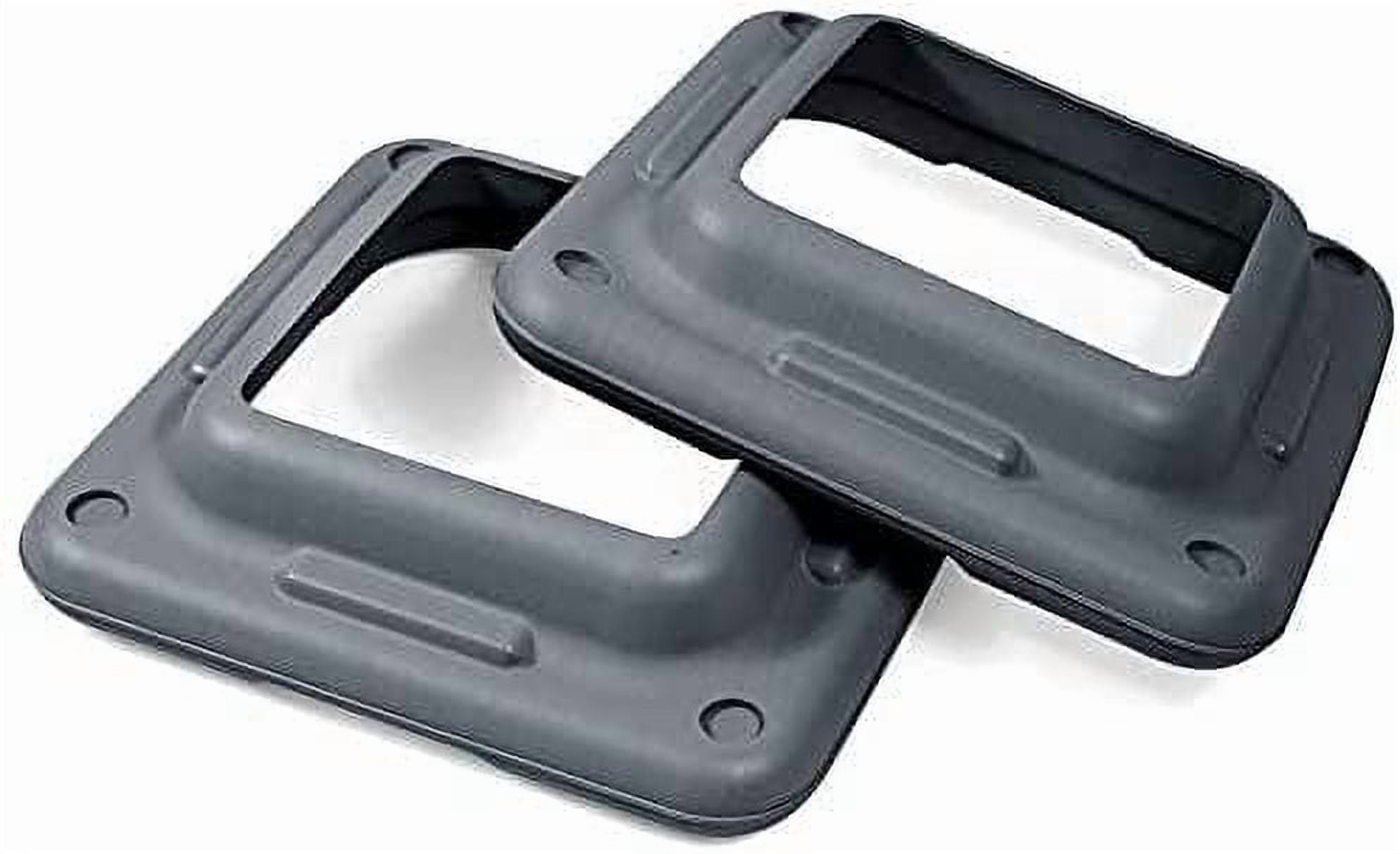 Yes4All Aerobic Risers for Step Platform - 16 x 16 x 2.2 in, Light Grey ...