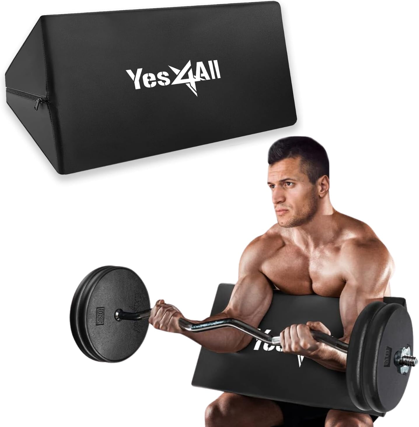 York Preacher Curl Attachment Per Bicipiti – Compatibile Con York Bench 530 E 540