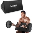 thumbnail image 1 of Yes4All Compact Preacher Curl Pad Bench, Black, 1 of 7