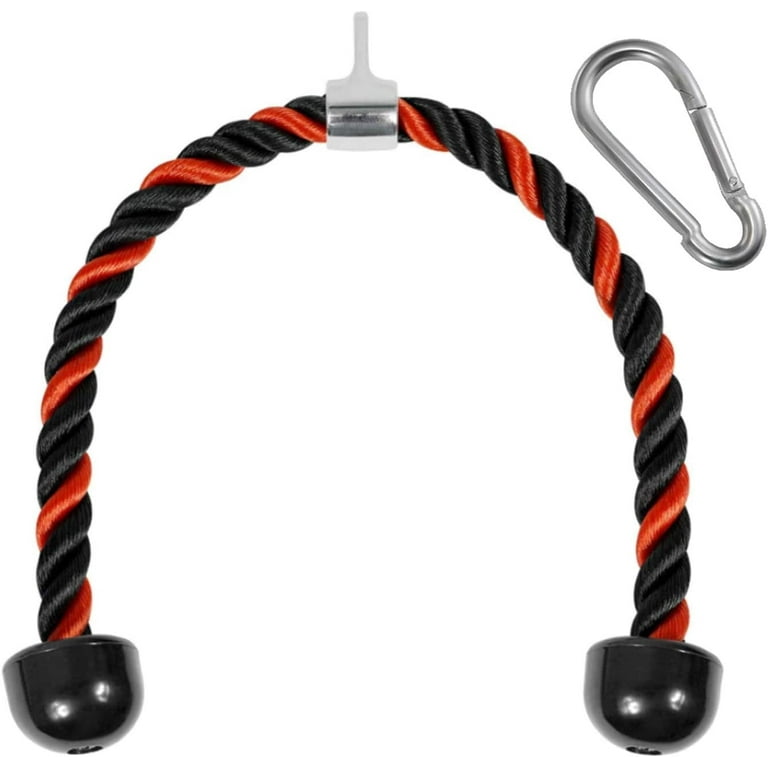 Yes4All Deluxe Tricep Rope Attachment 36inch 91cm Red Black