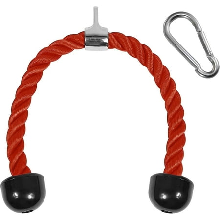 Yes4All Deluxe Tricep Rope Attachment 36inch/91cm Red
