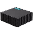 thumbnail image 1 of Yes4All EVA Interlocking Mats, Puzzle Floor Tiles, Foam Floor Padding with Border for Furniture, Home Space, Living Room, Garage 96 SQFT, 1 of 6