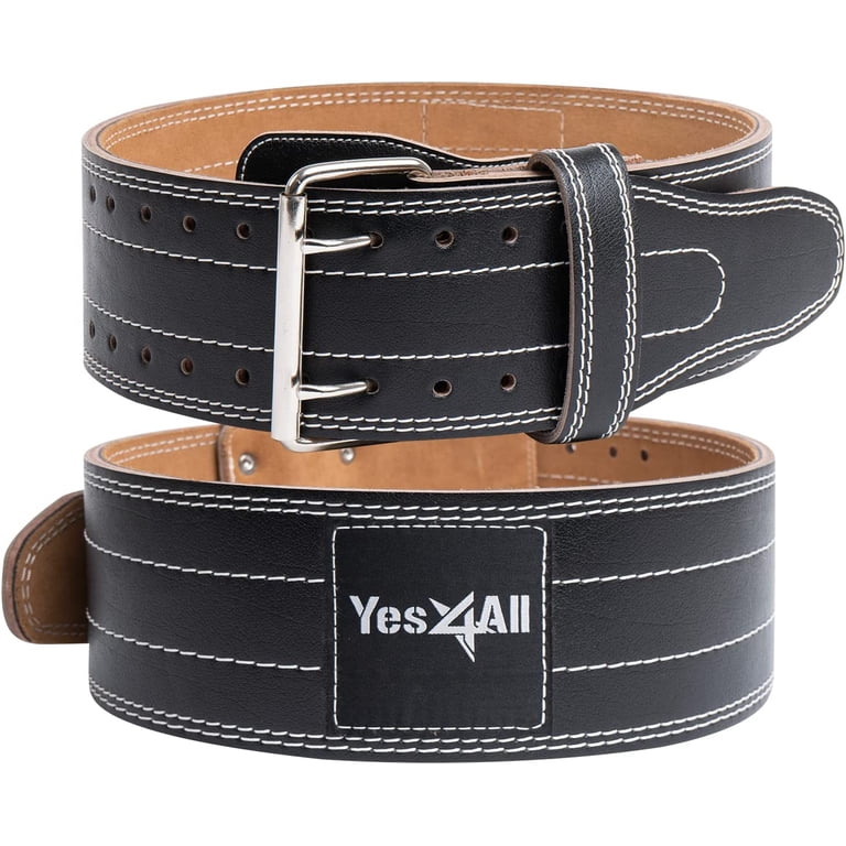 Yes4All Genuine Leather Weight Lifting Belt - Medium  display picture 3