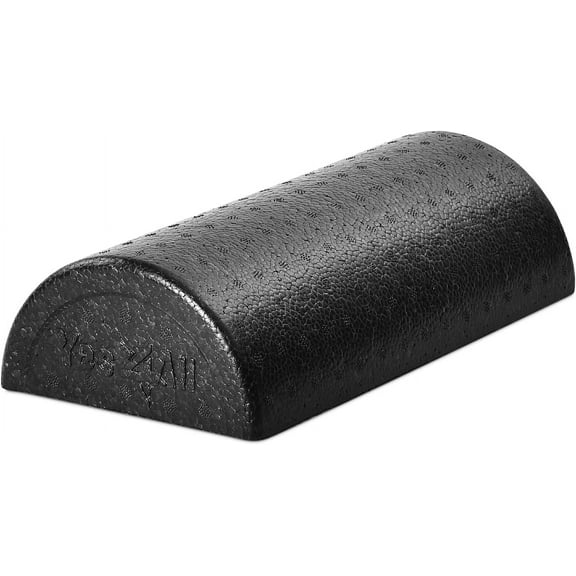 Yes4All Half Roller EPP/Foam Roller 12inch Black