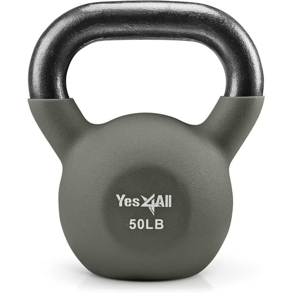 Yes4All Kettlebell - Neoprene - 50lbs