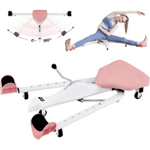 Yes4All Leg Stretcher Split Machine for Flexibility, Versatile 330lbs Heavy Duty Fits Both 1 Inch & 2 Inch Barbell, Narrow & Wide Handle with Anti-Slip Rubber Grip