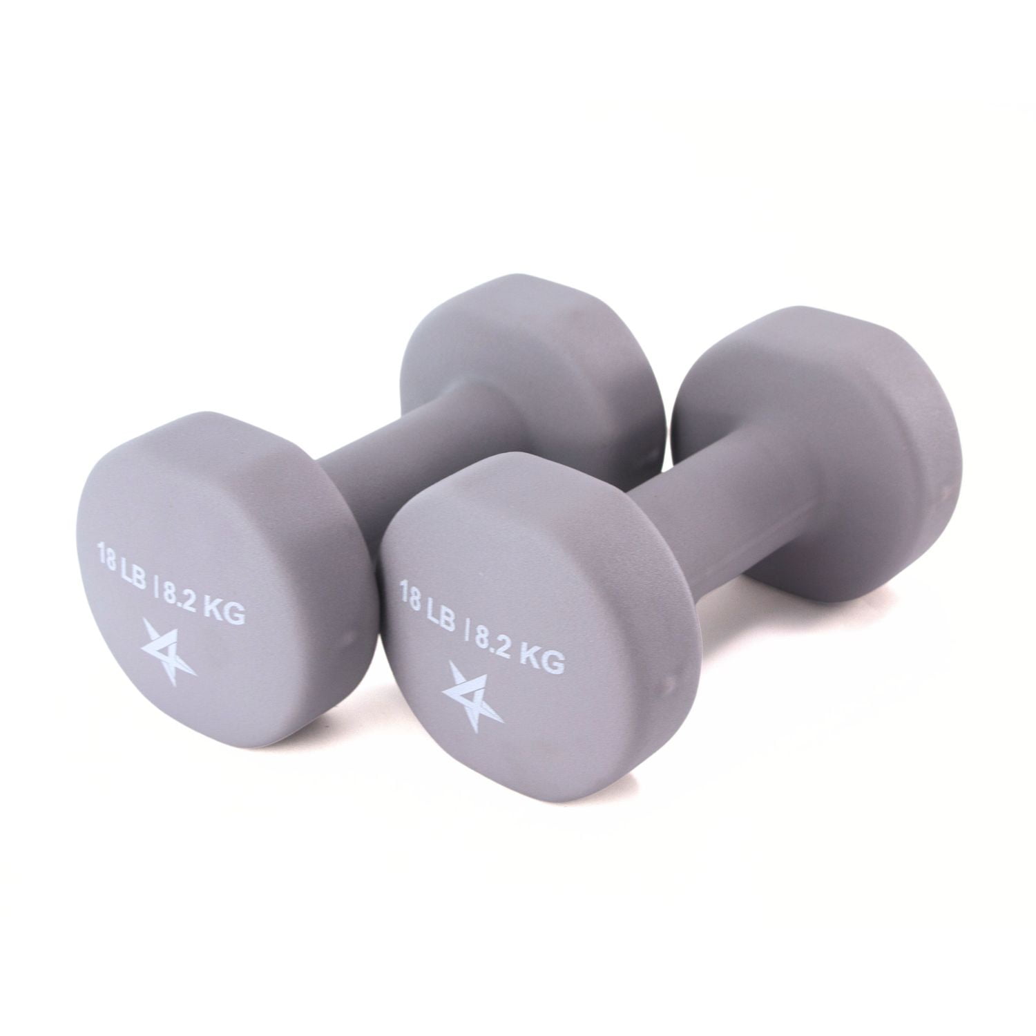 Yes4All 18LBS Set of Neoprene Coated Dumbbells, Pair of Hand