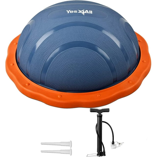 Yes4All Premium Half Ball Balance Trainer, Stability Ball for Exercise