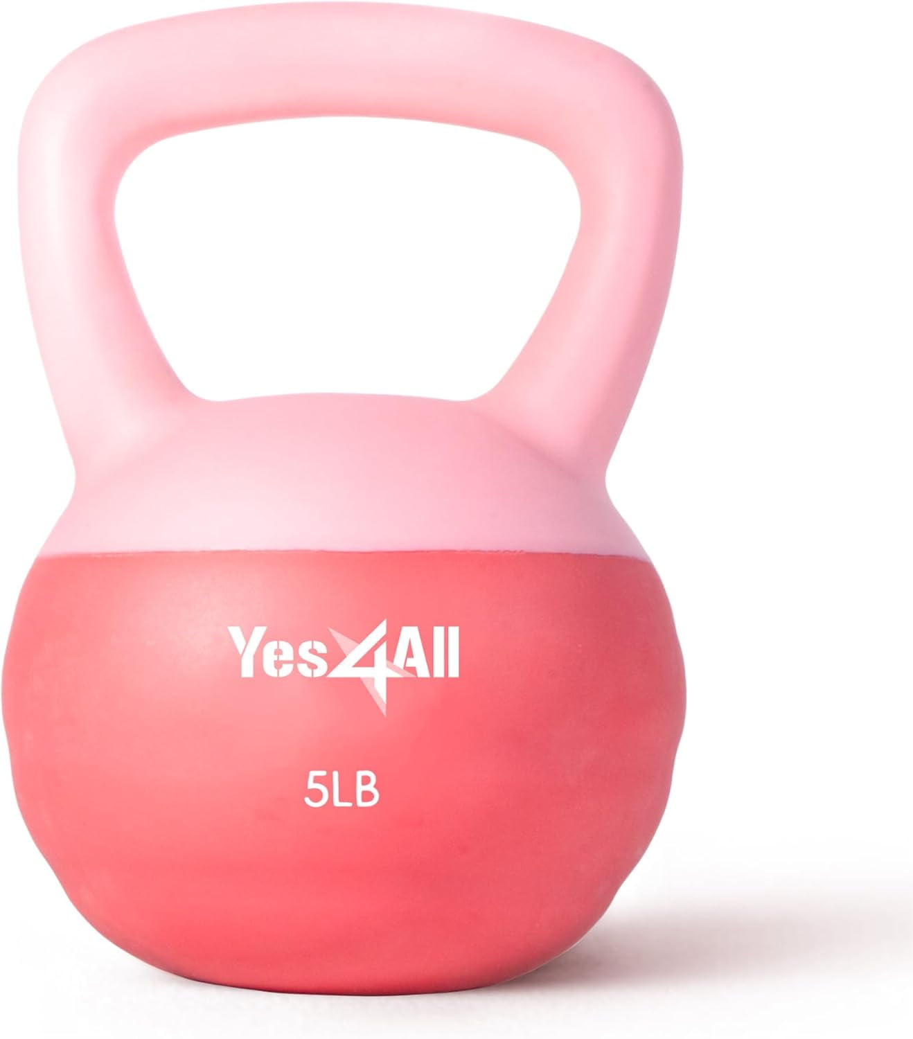 Yes4All Soft Kettlebell, PVC Kettlebells Exercise Weights & ColorCoded