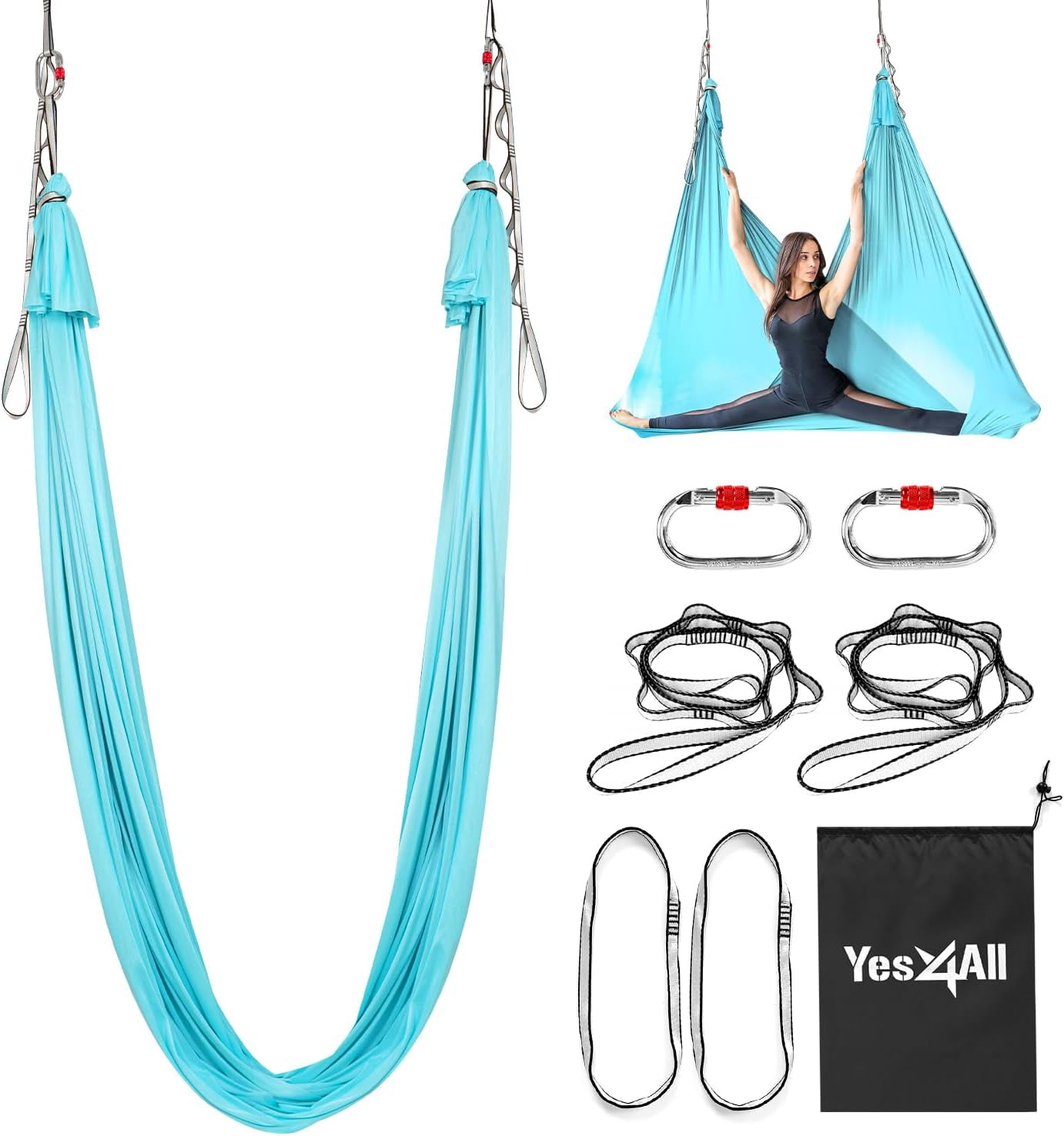  YELLAYBY - Conjunto de 3 colores de 2 piezas de yoga
