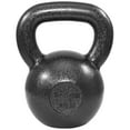 thumbnail image 1 of Yes4All Solid Cast Iron Kettlebell - 30 lb Kettlebell Weights (Grey, 1 of 6