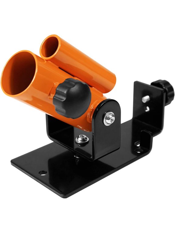 T-Bar Row Platform With 360-Degree Swivel Orange