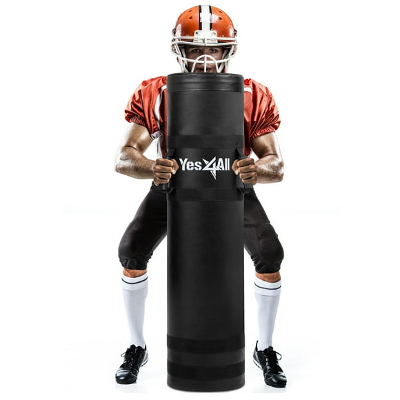 Yes4All Tackling Dummies for Youngth Football 20lbs Leather Block and Tackle Dummies for Contact Drills, Martial Arts